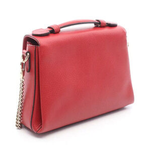 Gucci Leather Red Interlocking Handbag G Red